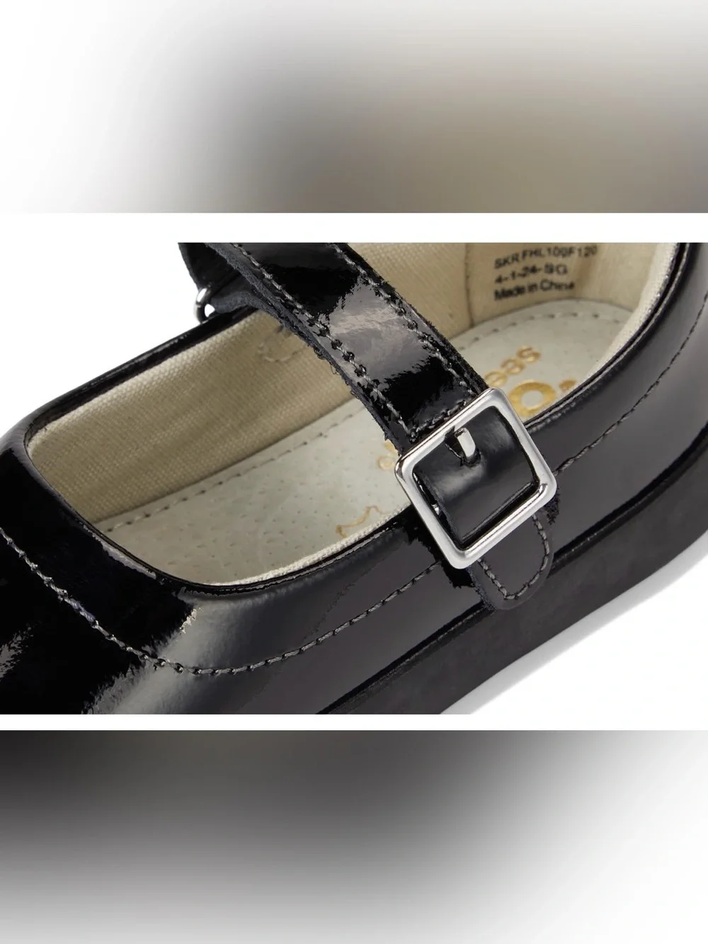 See Kai Run Black Patent Mary Jane Dress Shoes for Kids